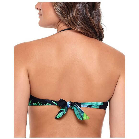 Salt + Cove Juniors' Tropic Glo Bandeau Bikini Top - Picture 3 of 8